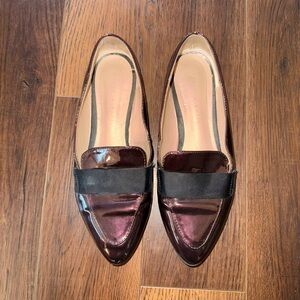 Kelly & Katie Burgundy Loafers